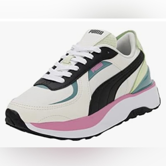 Puma | Cruise Rider | Ivory | pink | teal | platform | women’s size 8 - Picture 12 of 13